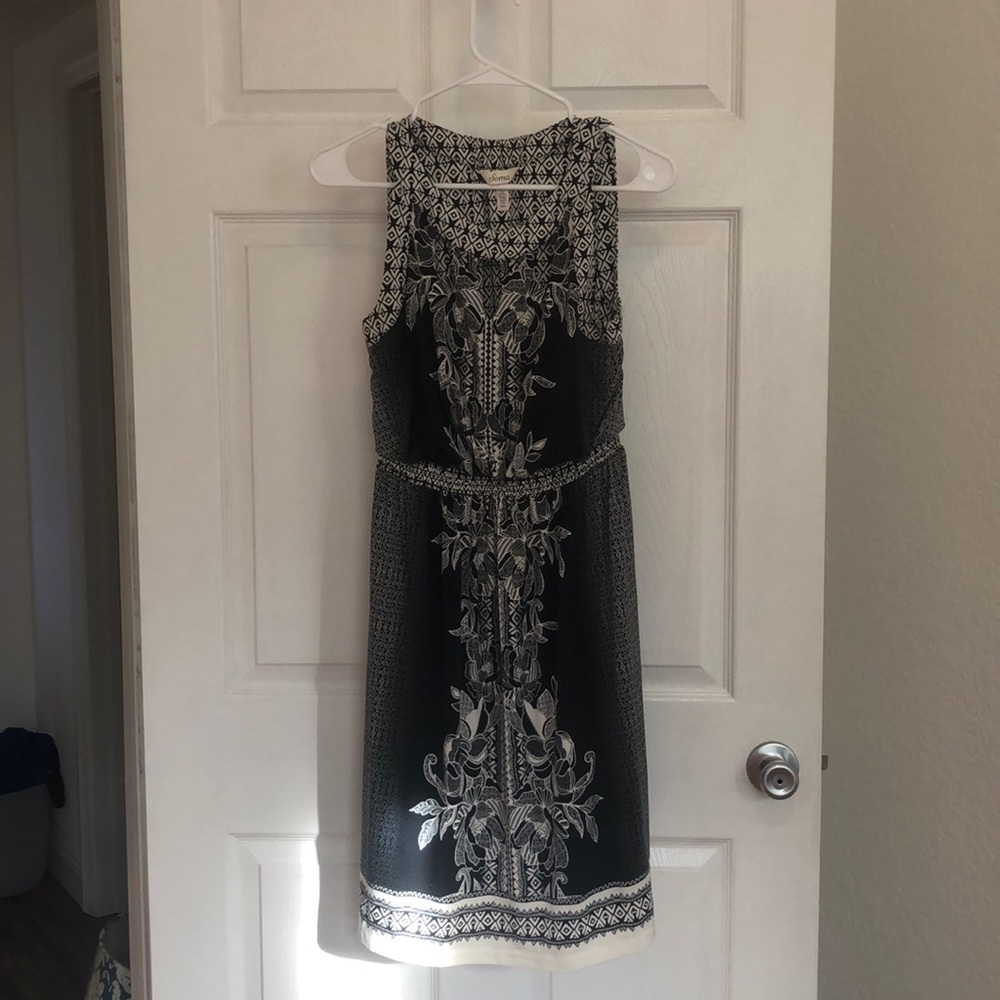 Black & White Soma Dress